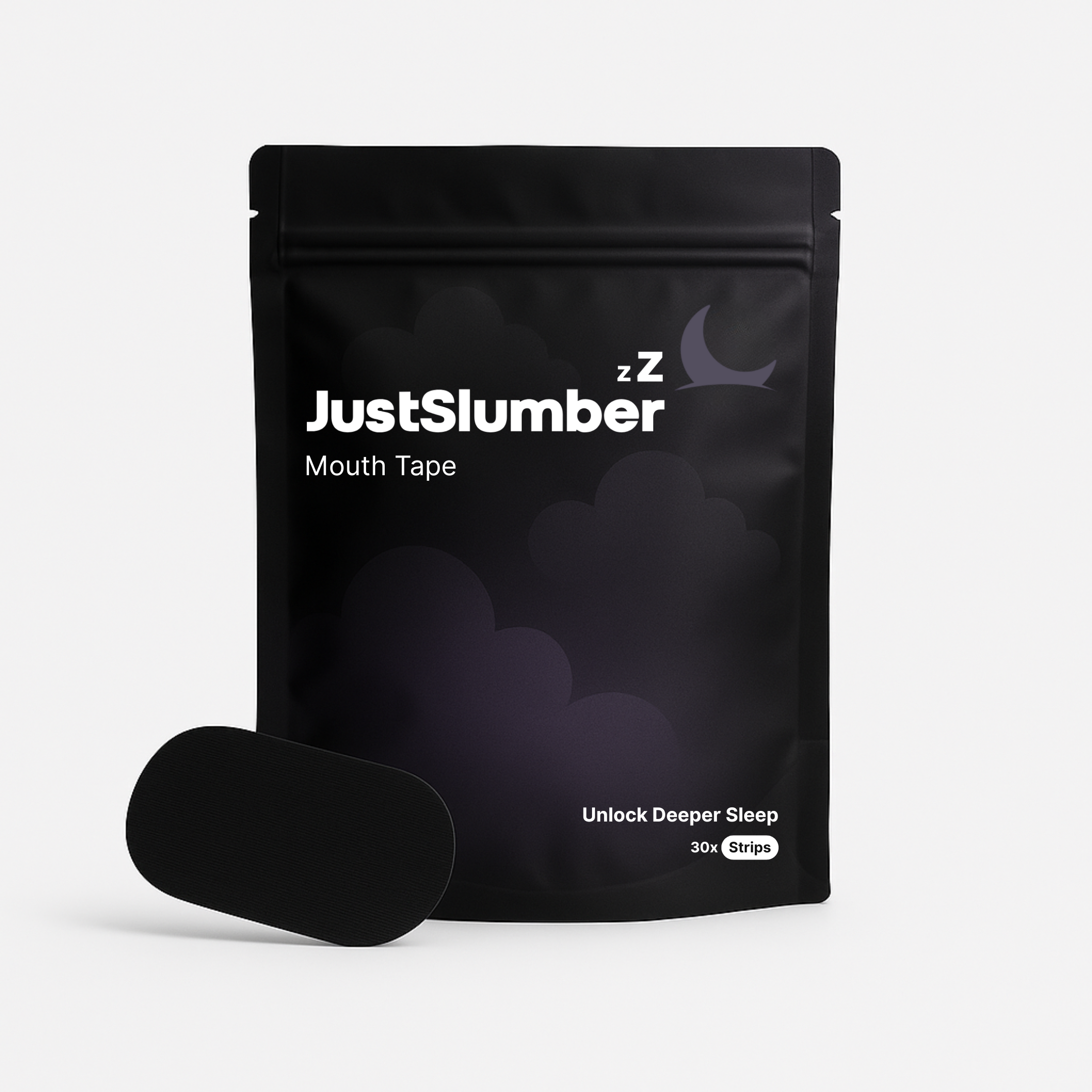 Unlock Deeper Sleep. JustSlumber Mouth Tape.